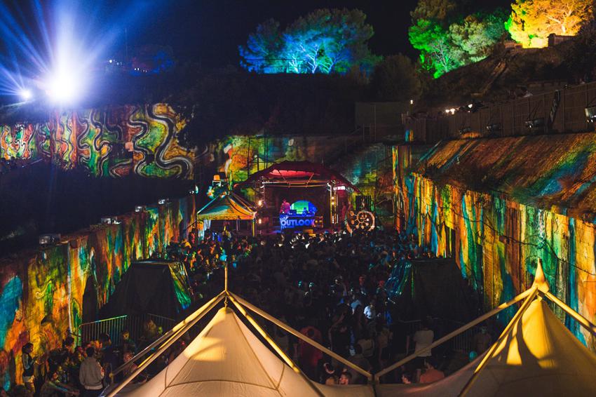 Outlook Festival Indoors art show